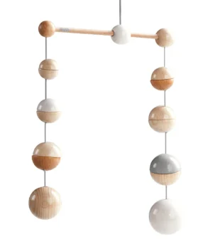 Dots Wooden Nursery Mobile