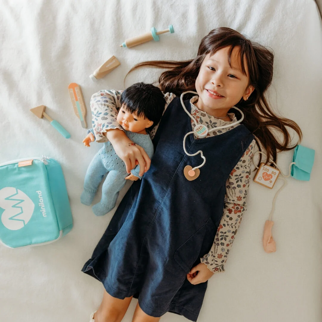 Doll-Sized Wooden Doctor Set - Image 4