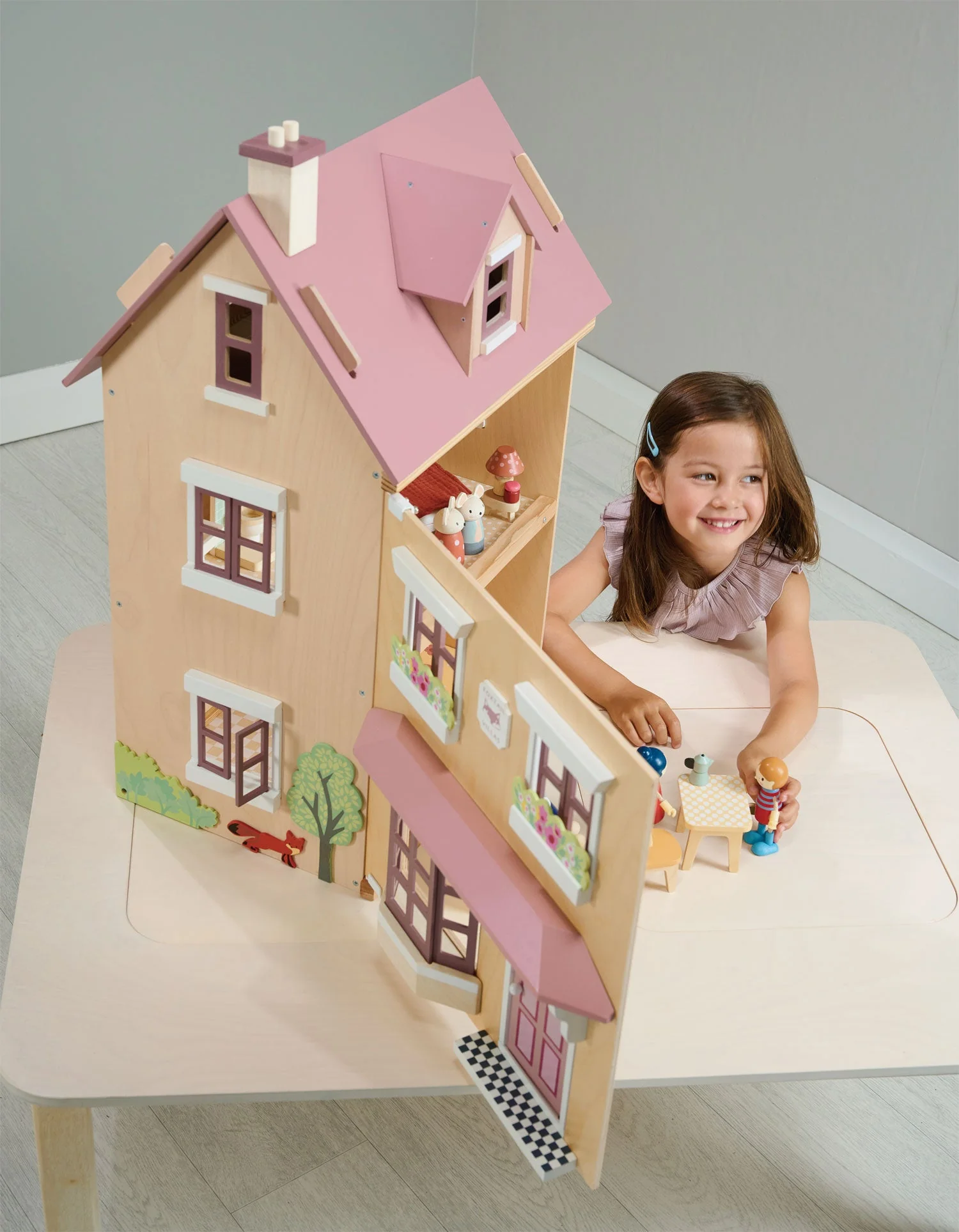 Foxtail Villa Wooden Dollhouse - Image 7