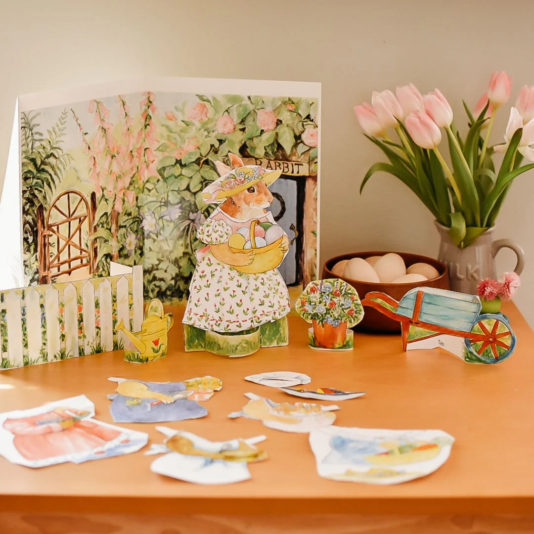 Bunny Rabbit Paper Doll Kit - Image 6