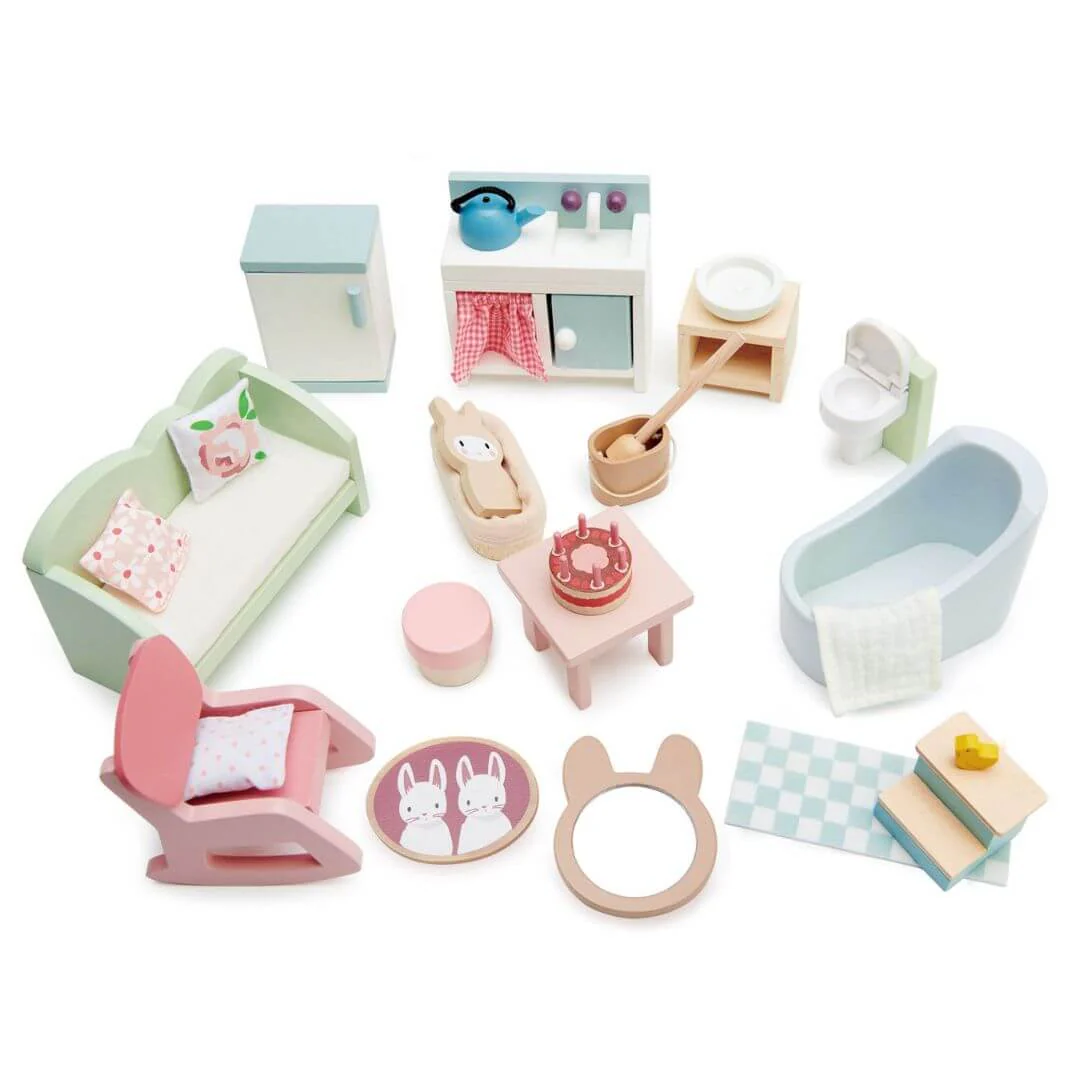Countryside Dollhouse Furniture Set
