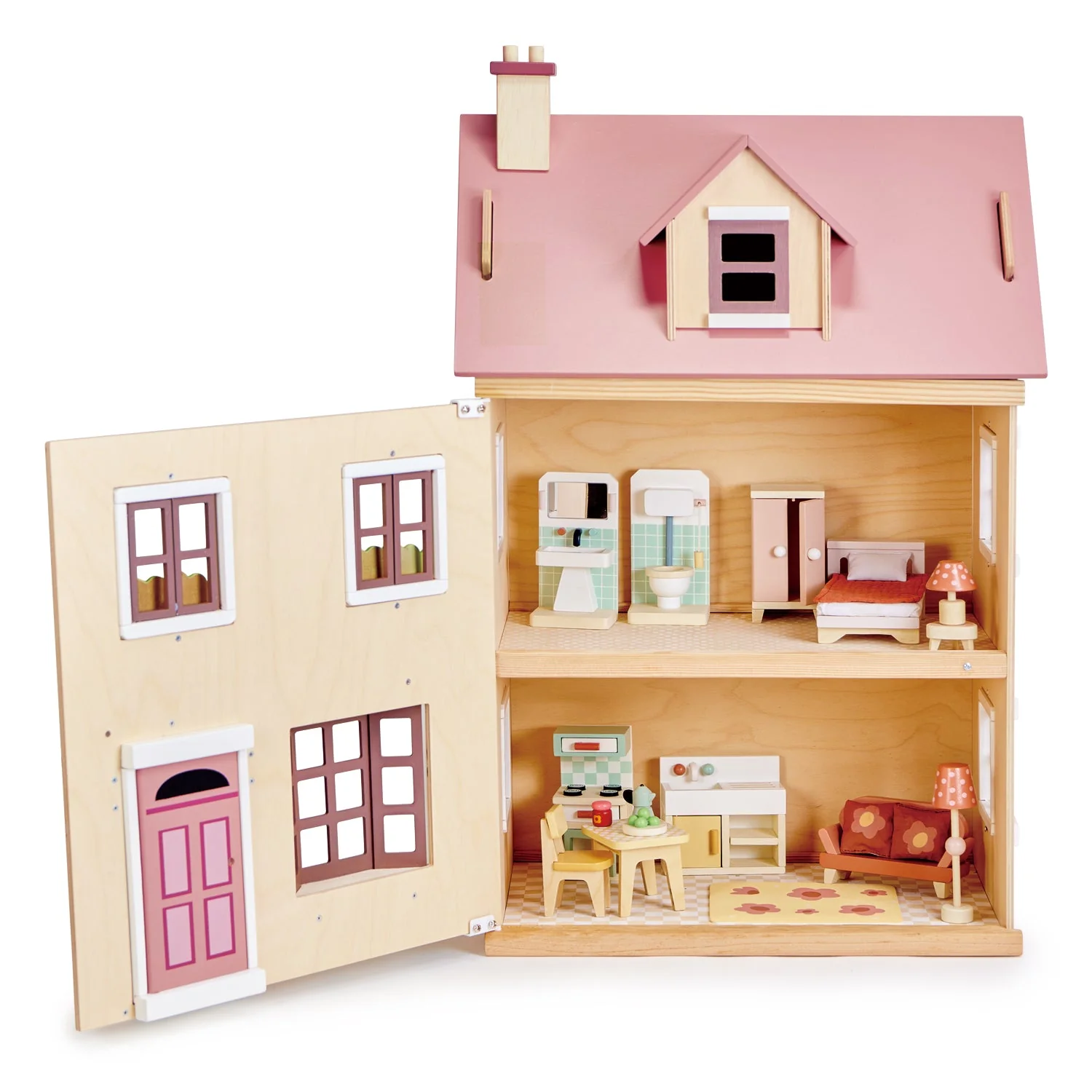 Foxtail Villa Wooden Dollhouse - Image 3