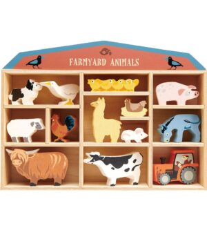 Farmyard Wooden Animals Set