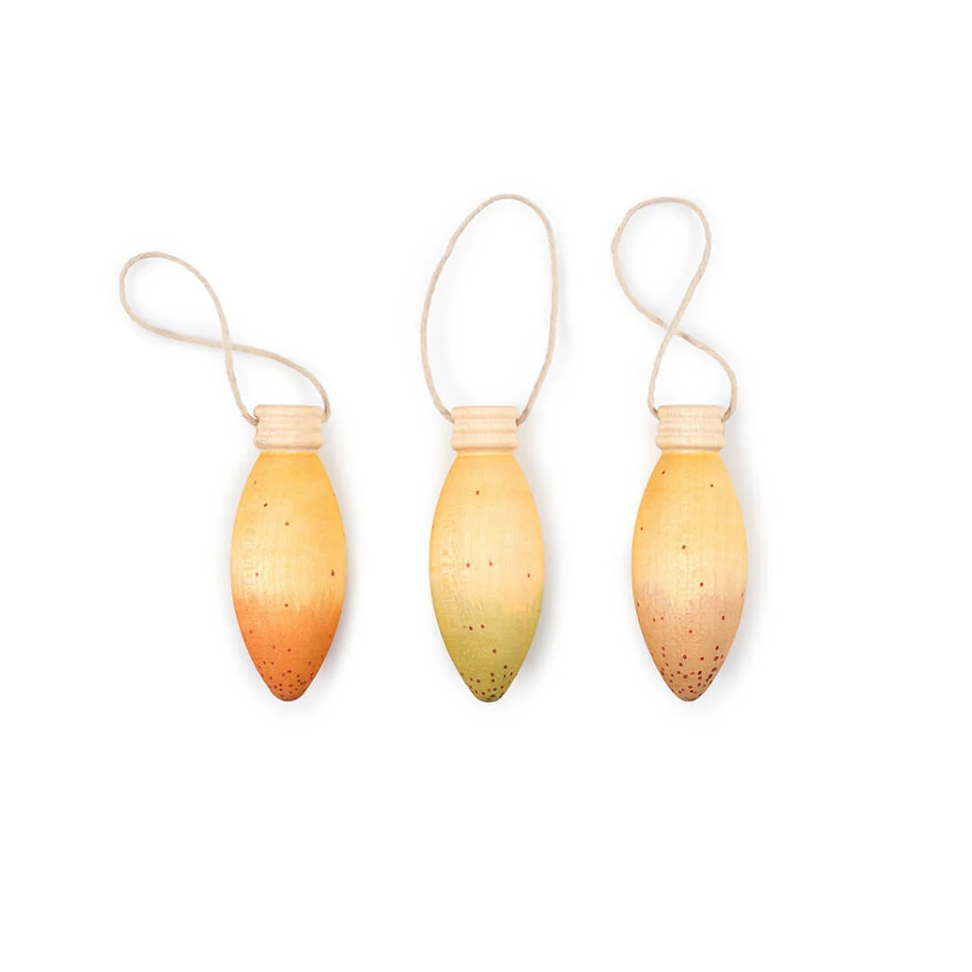 Glow Lamps Wooden Ornament Set - Image 2