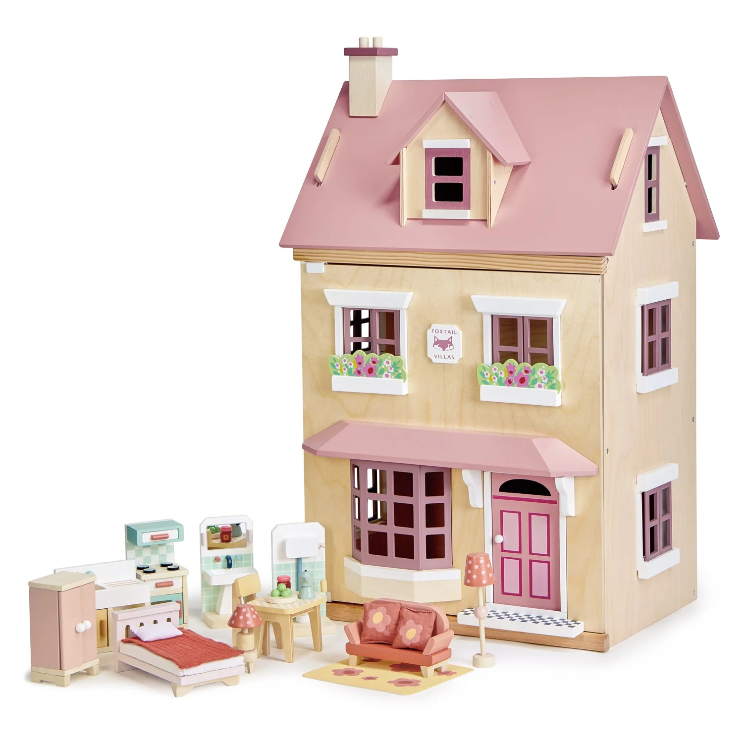 Foxtail Villa Wooden Dollhouse - Image 2