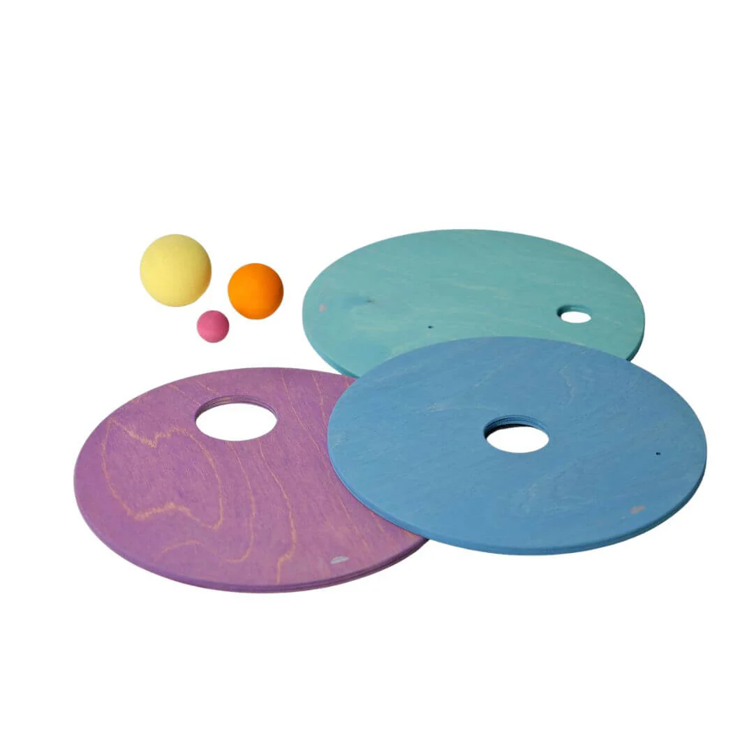 Grimm's x Stapelstein Rolling Discs - Pastel - Image 3