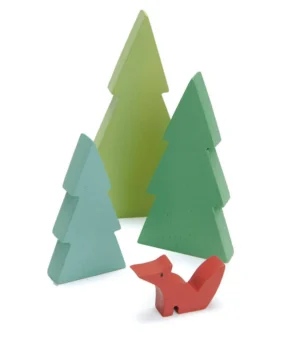 Fir Tree Tops Wooden Play Set