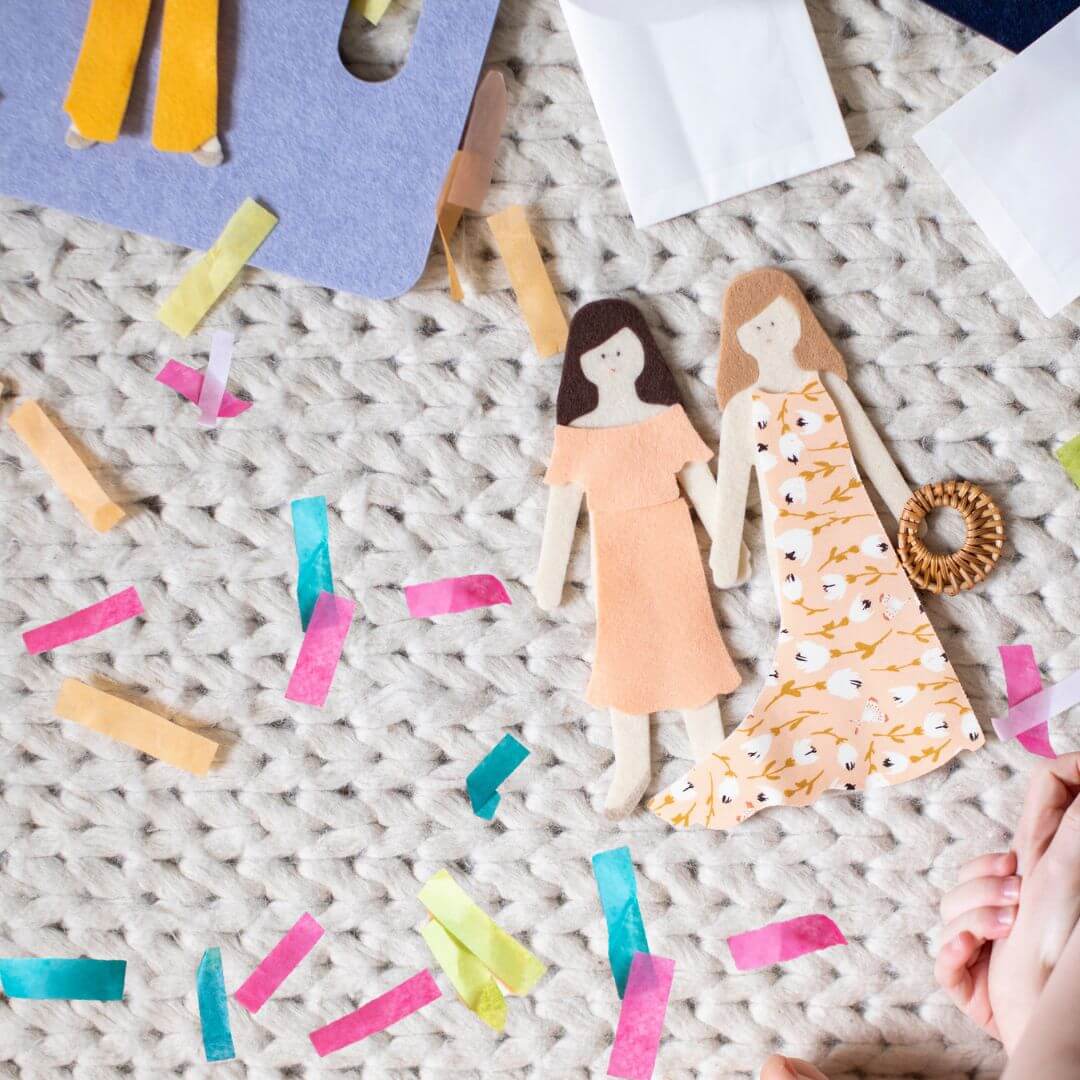 Deluxe Felt Doll Set - Image 5