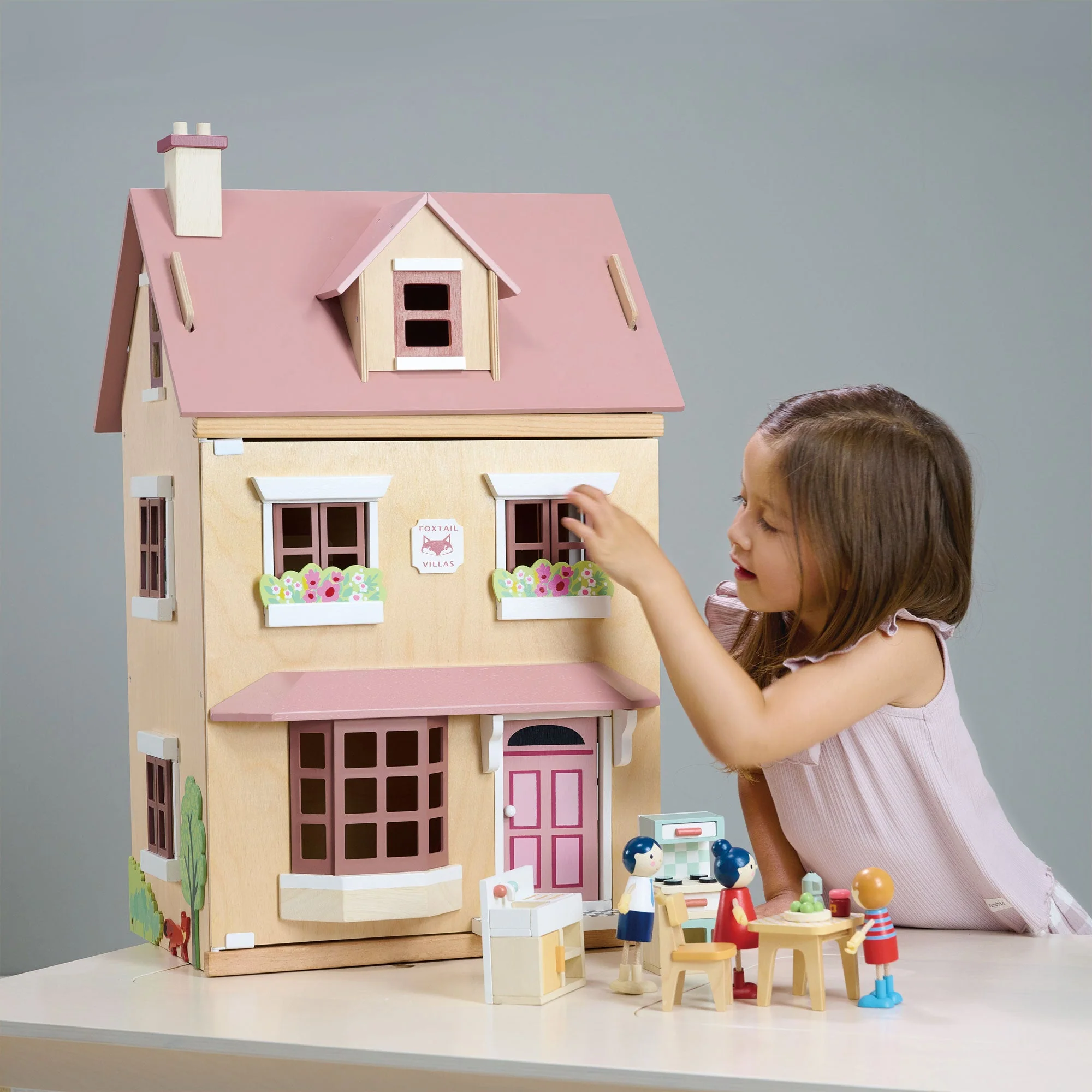 Foxtail Villa Wooden Dollhouse - Image 8